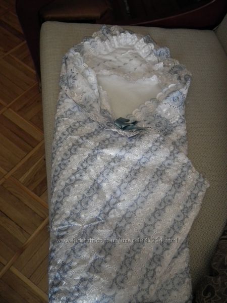 Конверт на выписку, детское одеяло