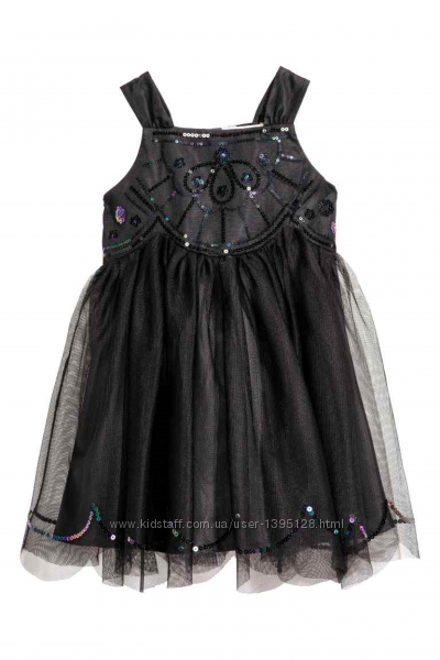 Шикарное платье для маленькой леди H&M на 4-5лет