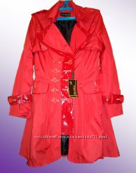 Красный женский плащ новый