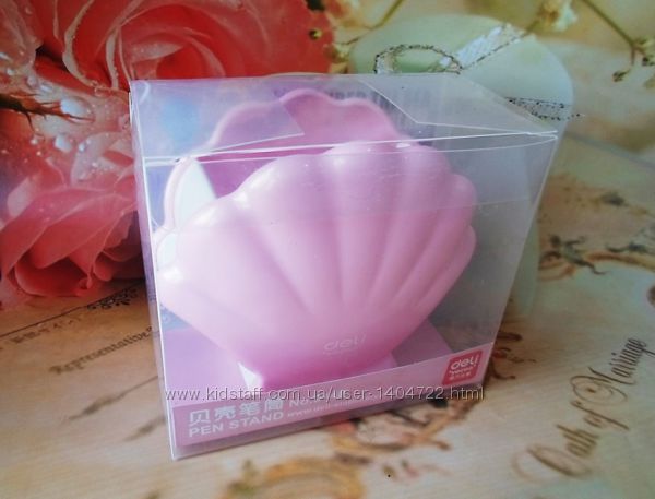 Подставка для ручек, канцелярии - Карандаш, Ракушка, Печка