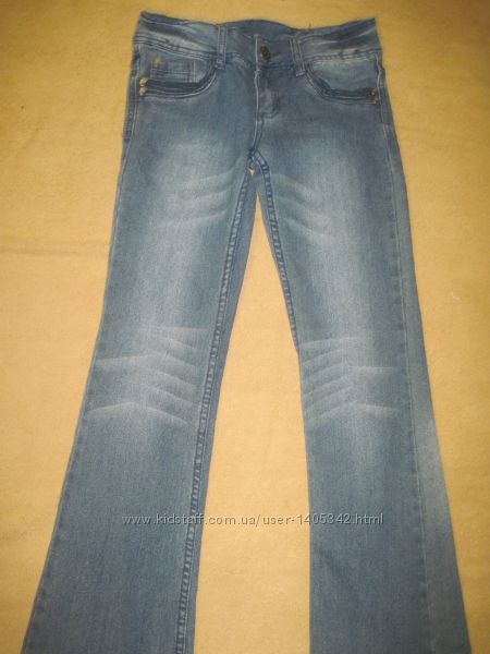 Новые джинсы на девочку р. 152, 11-12 лет Crash One
