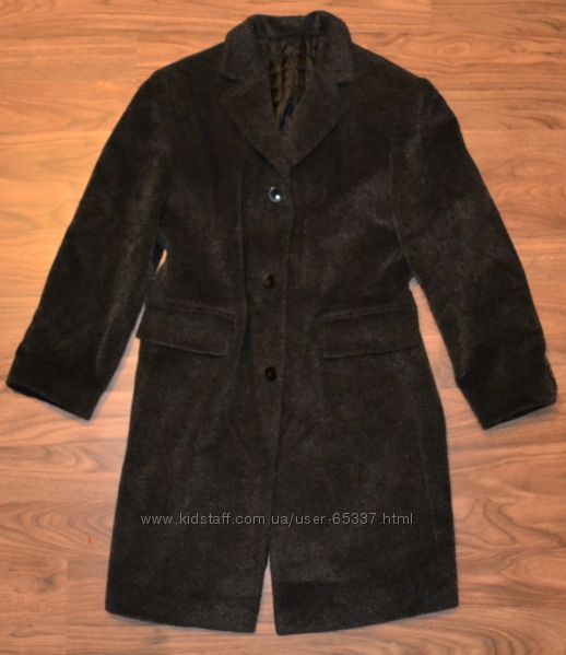 Пальто деми,  шерсть, новое , размер 42 европейский, на 48-50