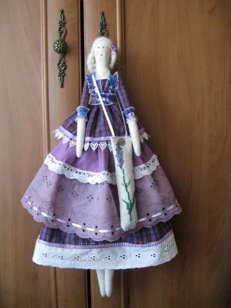 Интерьерная кукла с лавандовым саше